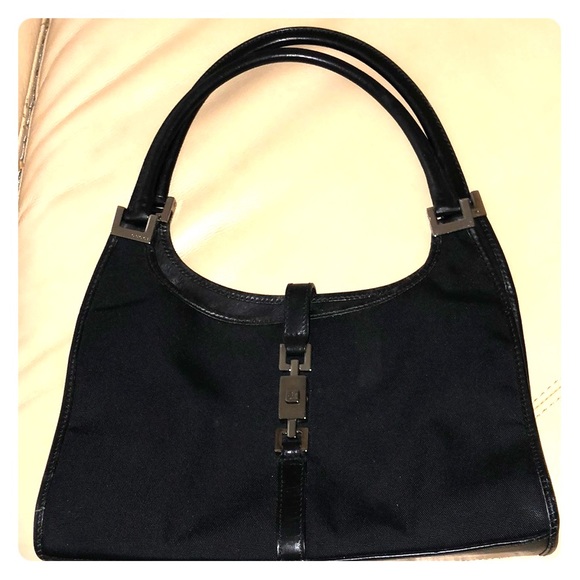 Gucci Handbags - Vintage Gucci Silk Jackie O Handbag